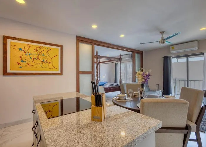 Ferienhaus Dog-friendly With Rooftop Infinity Pool, Gym, Ac & Balcony *